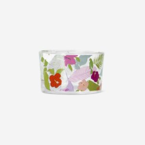 Tealight holder with tropical print - Image 2