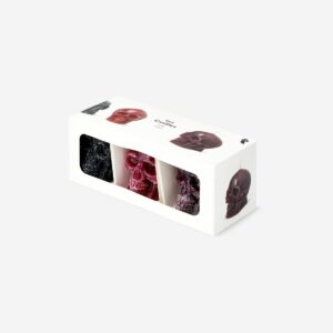 Tealight skull candles - 3 pcs - Image 3