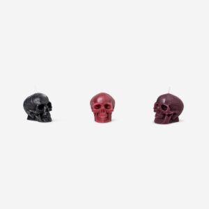 Tealight skull candles - 3 pcs - Image 1