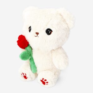 Teddy bear with rose - Image 3
