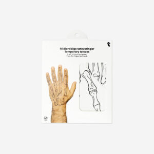 Temporary skeleton hand tattoos - 2 pcs - Image 3