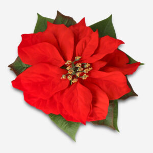 Decorative poinsettia. 30 cm - Image 3