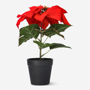 Decorative poinsettia. 30 cm - Image 1