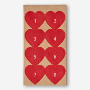 Advent gift stickers - 1 to 24 - Image 1