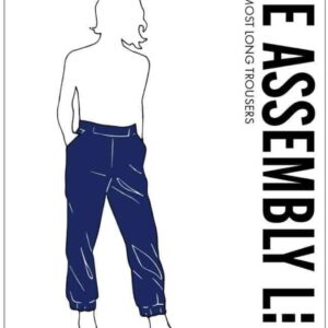 The Assembly Line ALMOST LONG TROUSERS PATTERN - Image 4