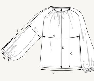 The Assembly Line BILLOW BLOUSE PATTERN XS - L - Image 5