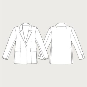 The Assembly Line BLAZER PATTERN XS - L - Image 4