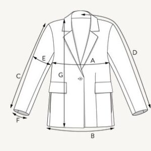 The Assembly Line BLAZER PATTERN XS - L - Image 5