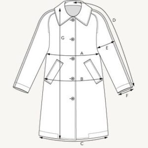 The Assembly Line CAR COAT PATTERN XS - L - Image 5
