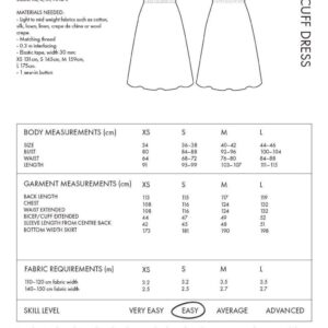 The Assembly Line CUFF DRESS PATTERN XL-3XL - Image 5