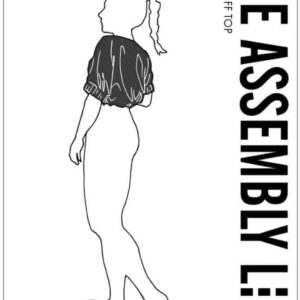 The Assembly Line CUFF TOP PATTERN XS-L - Image 4