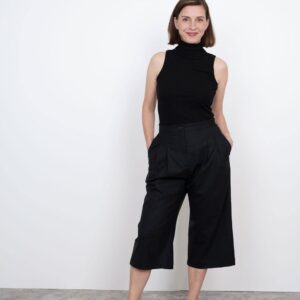 The Assembly Line HIGH-WAISTED TROUSERS PATTERN XL-3XL - Image 2