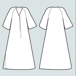The Assembly Line KAFTAN DRESS PATTERN XS-L - Image 3
