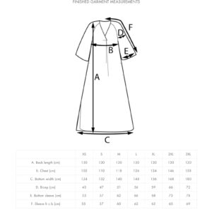 The Assembly Line KAFTAN DRESS PATTERN XS-L - Image 5