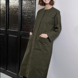 The Assembly Line LAB COAT PATTERN XS - L - Image 1