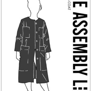 The Assembly Line LAB COAT PATTERN XS - L - Image 4