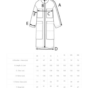 The Assembly Line LAB COAT PATTERN XS - L - Image 5