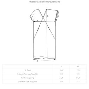 The Assembly Line MINIMALIST KAFTAN DRESS PATTERN - Image 5