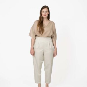 The Assembly Line PLEATED TROUSERS PATTERN XS - L - Image 3