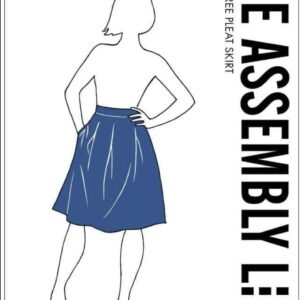 The Assembly Line THREE PLEAT SKIRT PATTERN XS-L - Image 4