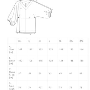The Assembly Line V-NECK CUFF TOP PATTERN - Image 6