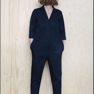 The Assembly Line V-NECK JUMPSUIT PATTERN XS-L