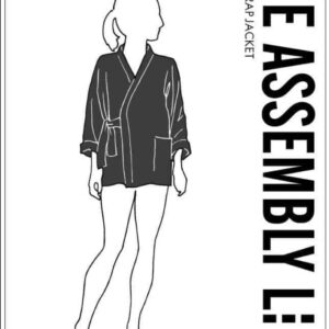 The Assembly Line WRAP JACKET PATTERN XS-L - Image 5
