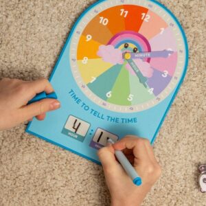 Time-teaching clock