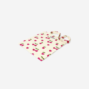 Tote bag with cherry print - Image 3