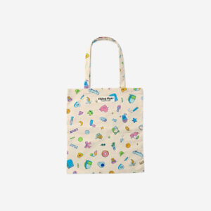 Tote bag with icons - Image 1