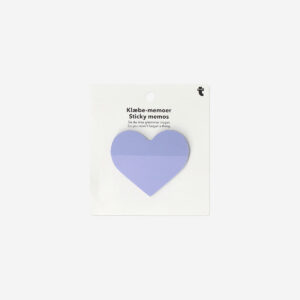 Transparent heart sticky memos - Image 1