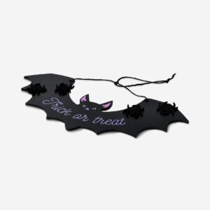 Trick or treat bat door sign - Image 3