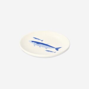 Trinket tray with fish print - 10 cm - Image 1