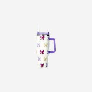 Tumbler with bow print - Image 2