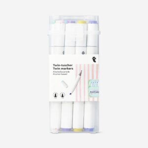 Twin markers pastel shades - 12 pcs - Image 3