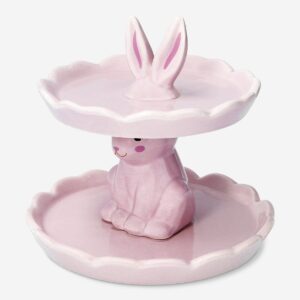 Two tier Easter serving plate - Image 2