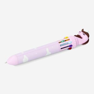 Unicorn shaped multi-coloured ballpoint pen - Image 2