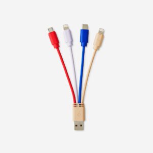 USB charging cable. Lightning, USB-C, Micro USB