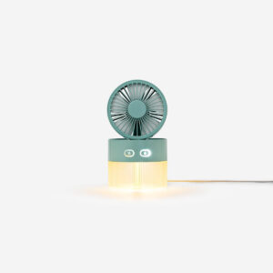 USB fan. With water mist spray and light - Image 1