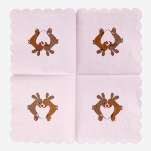 Valentine's napkins - 16 pcs - Image 3