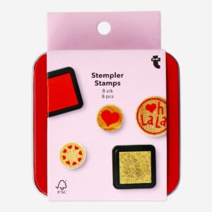 Valentine's stamp set - 8 pcs - Image 3