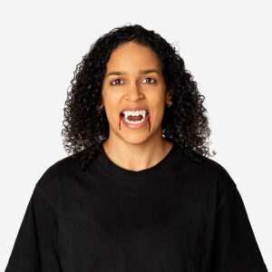 Press on vampire fangs - For adults - Image 3