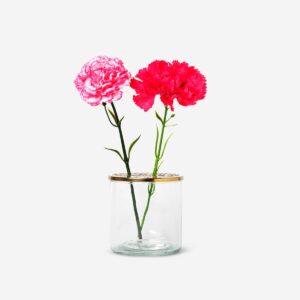 Vase with metal lid with holes - Image 2