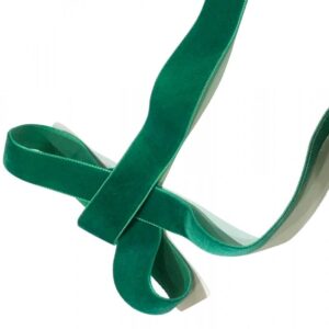 Velvet Ribbon Green 22mm