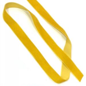 Velvet Ribbon Mustard 22mm