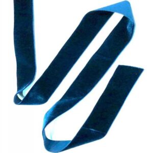 Velvet Ribbon Navy 38mm - Image 1