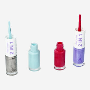 Water-based peel-off nail polish - 2 pcs - Image 3