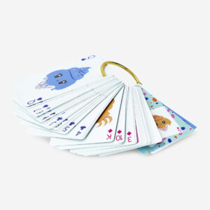 Water-repellent playing cards