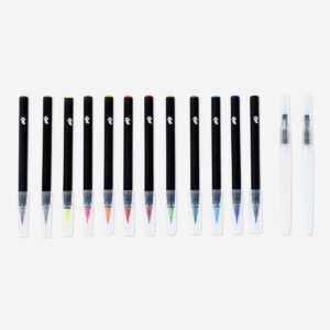 Watercolour Markers - 12 pcs - Image 2