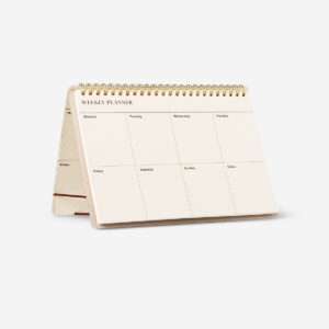 Weekly planner - English - Image 1